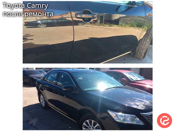 Toyota Camry — после ремонта